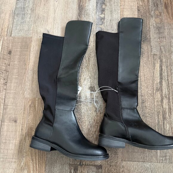 Women’s Hope Boots with Memory Foam Insole – A New Day™ Black 8 - Picture 4 of 10